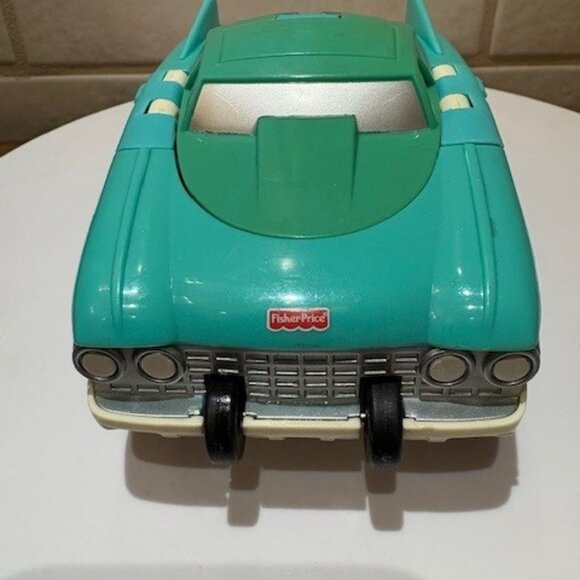 2006 Fisher Price Transforming Shark head Car Nivores Hot Rod Toy 6.5" - Picture 9 of 10